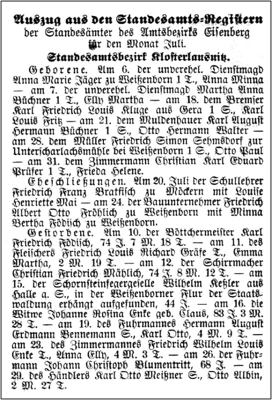 1893-08-02 Kl Standesamtsregister